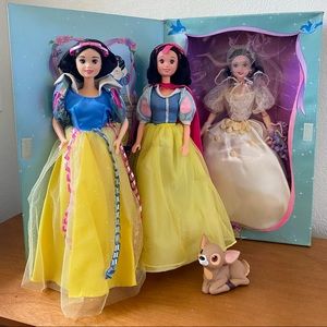90’s Mattel Snow White Dolls
